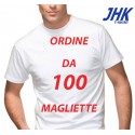 ORDINE DA 100 PEZZI - BIANCA - JHK TSRA 150